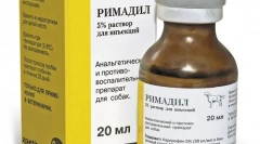 Rimadil pro psy: pokyny pro použití, kontraindikace a vedlejší účinky