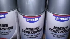 Spreje a aerosoly z hlodavců